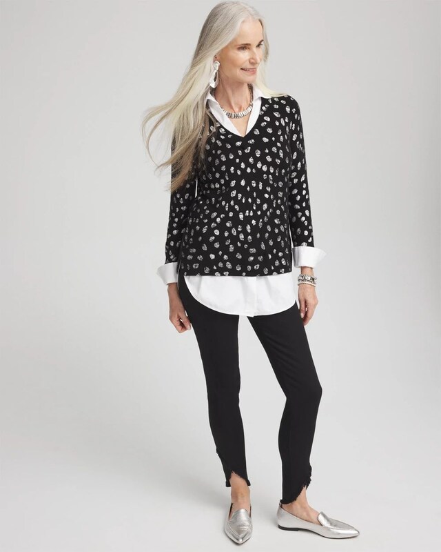 Tulip Hem Pull-On Ankle Jeggings - image 2